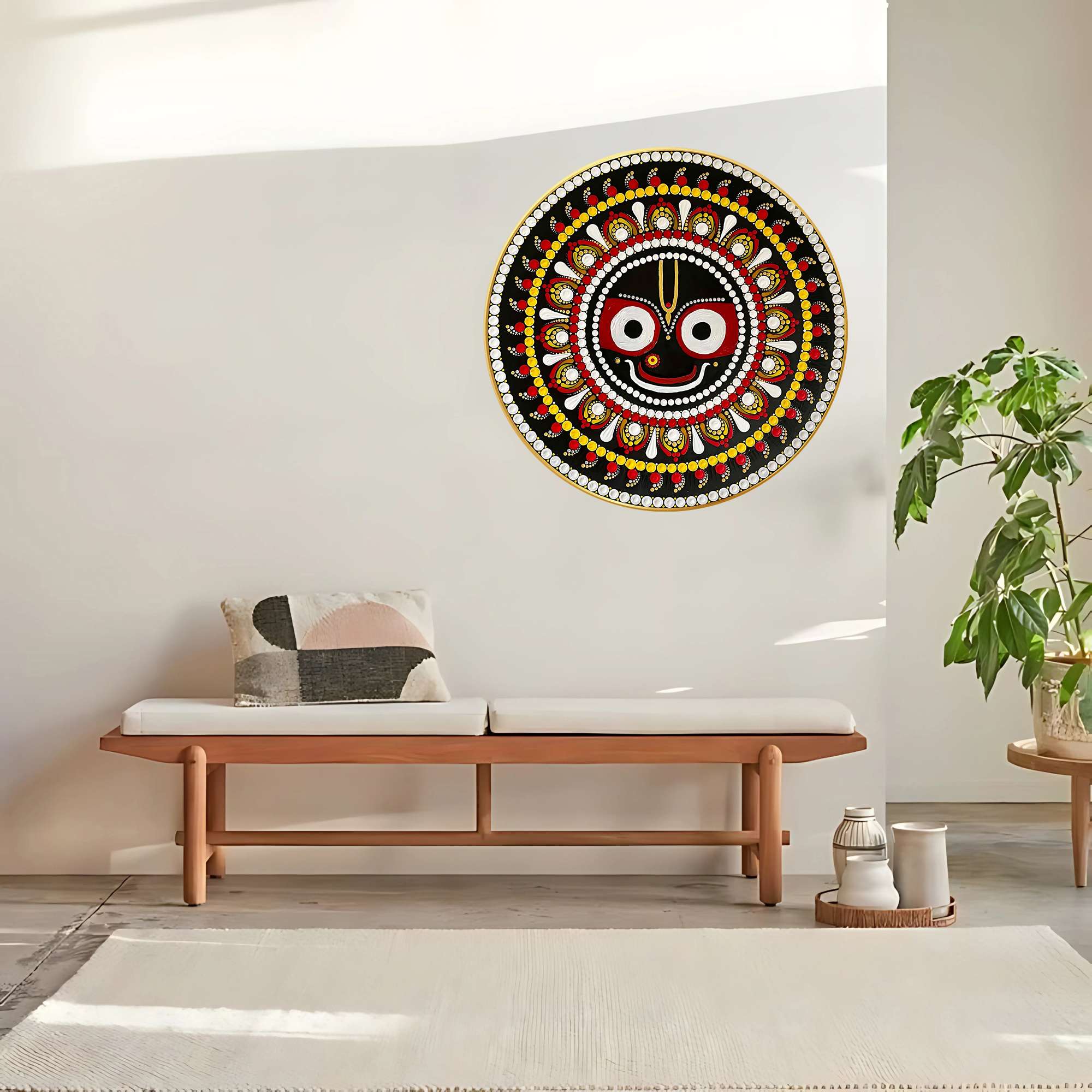 Round Wall Painting - Image 4